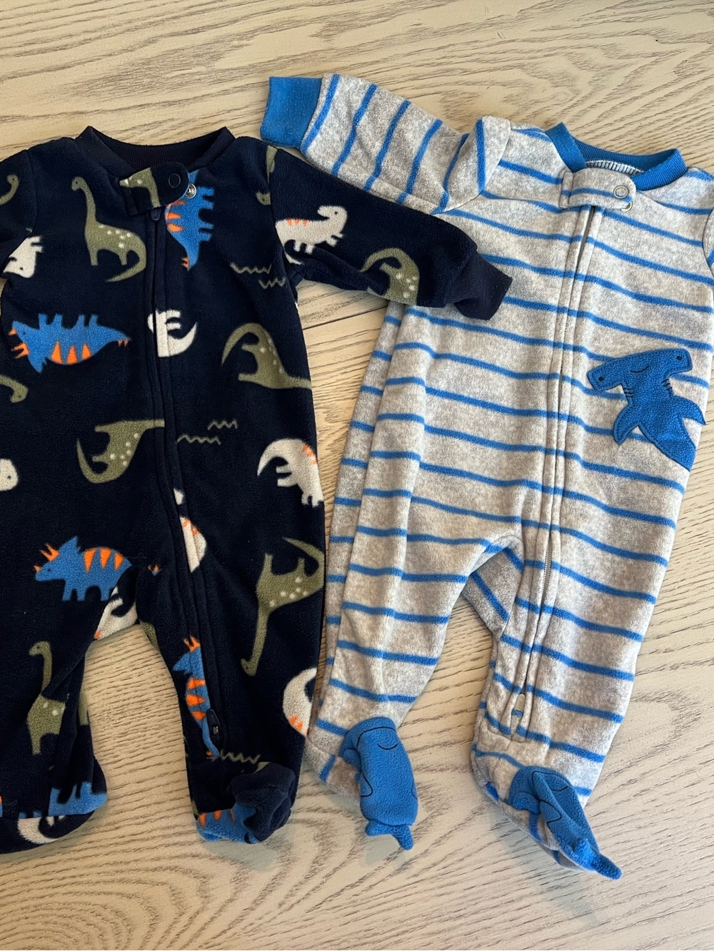 Simple Joys by Carter's baby-boys 2-pack Fleece Footed Sleep Sleepers